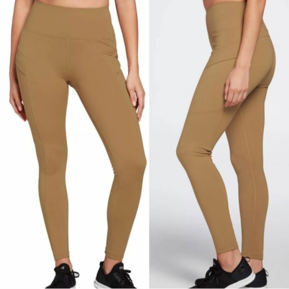 NWOT: CALIA by Carrie Underwood Tan Leggings